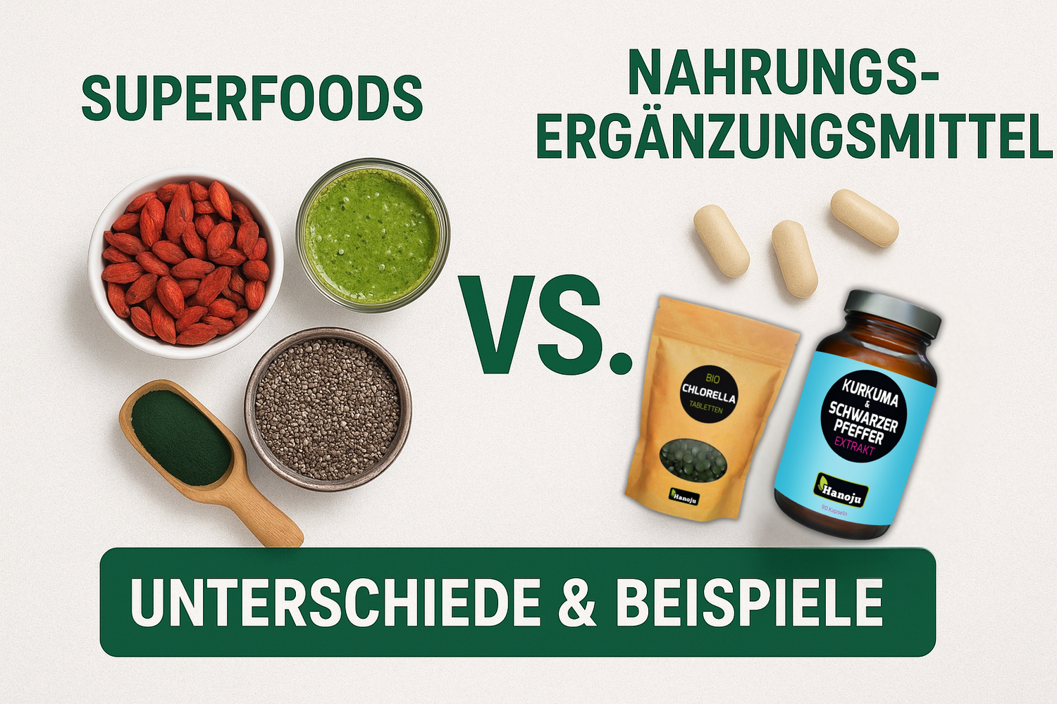 Superfoods vs Supplements