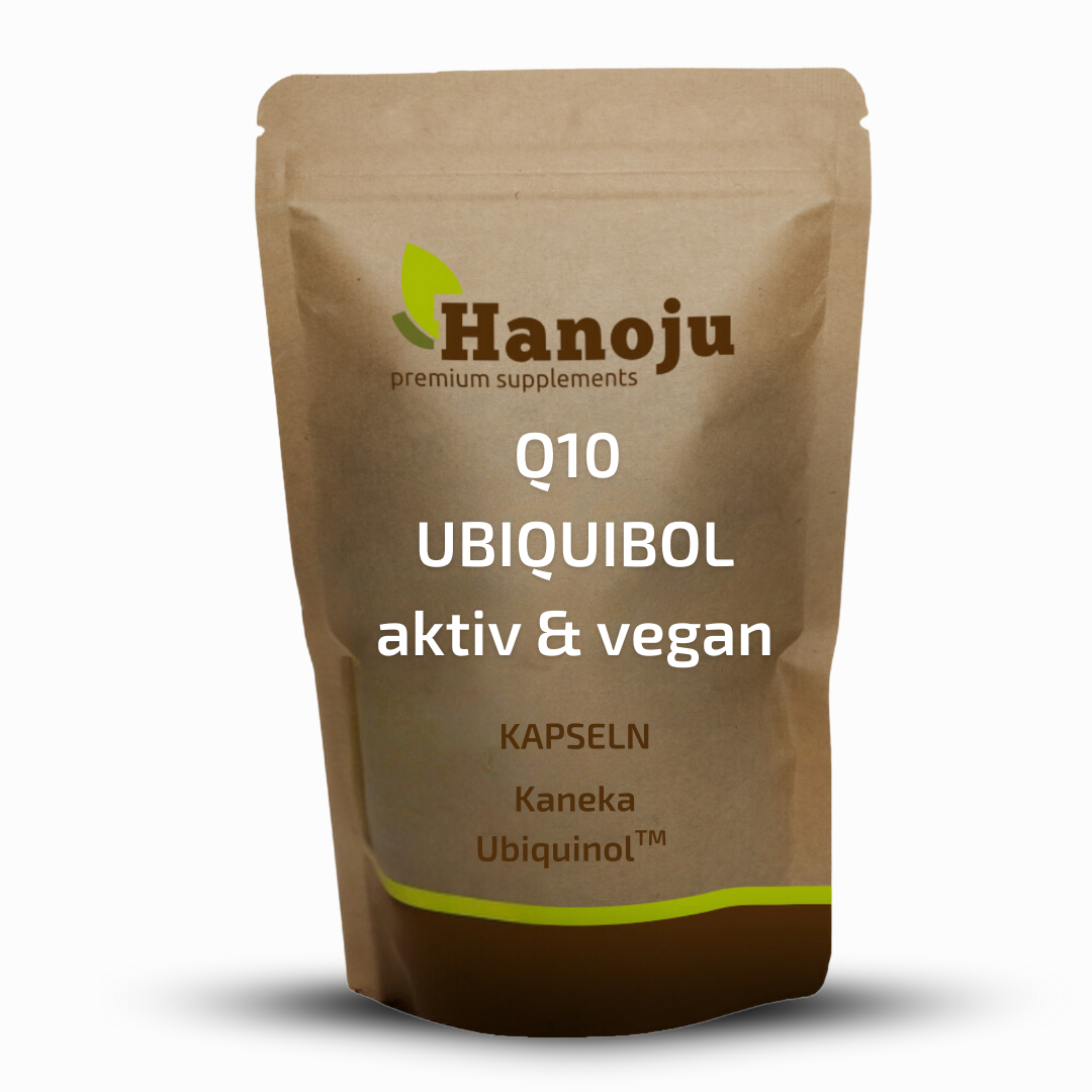 Ubiquinol Kaneka aktive Form (TM), 100mg, bio MCT Öl, 100% vegan, 60 Kapseln
