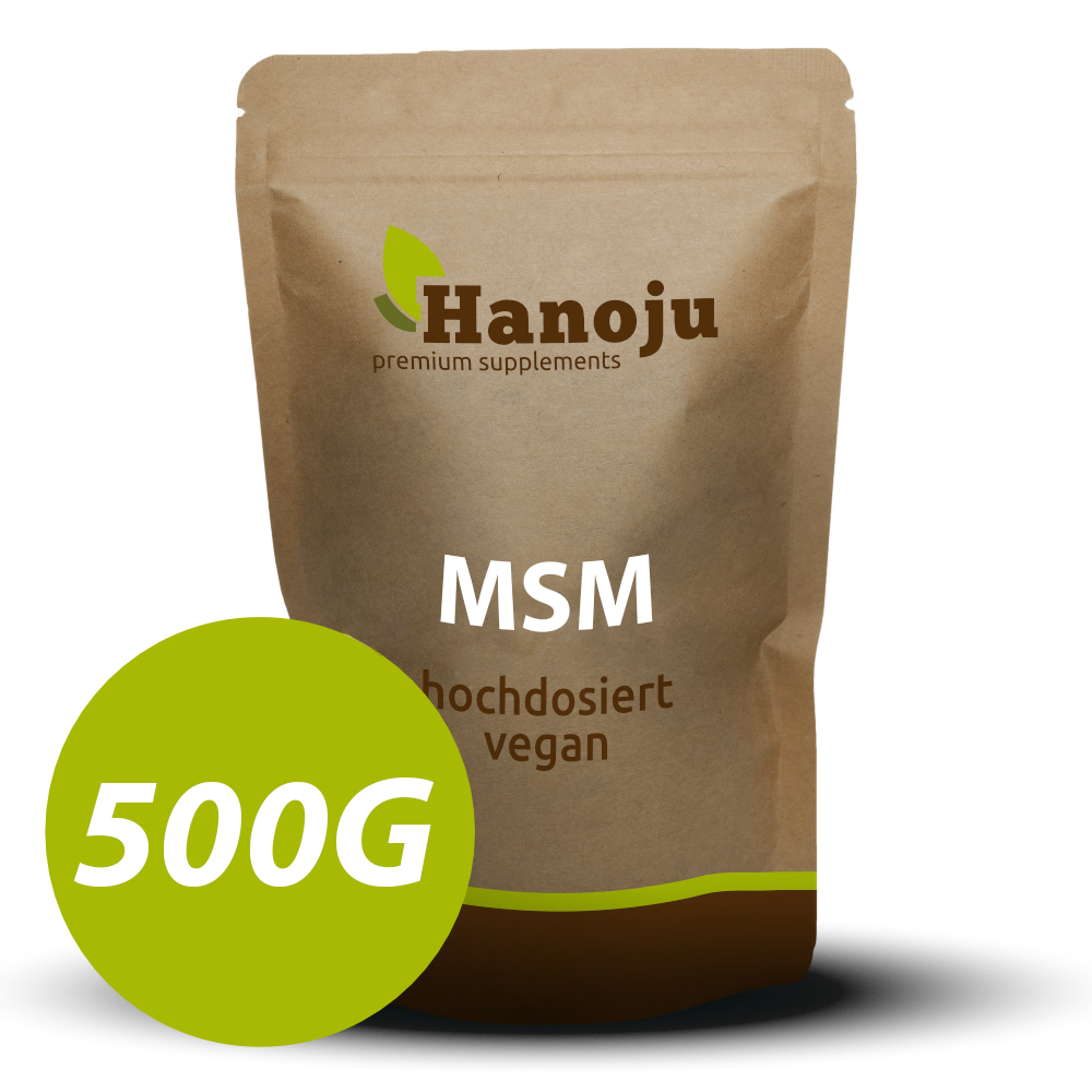 MSM Pulver | Methylsulfonylmethan | Organischer Schwefel 500g