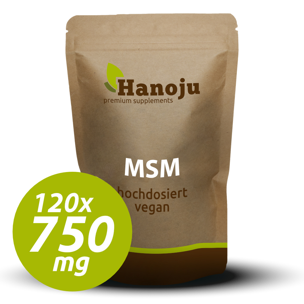 MSM Tabletten | Methylsulfonylmethan | Organischer Schwefel 750mg